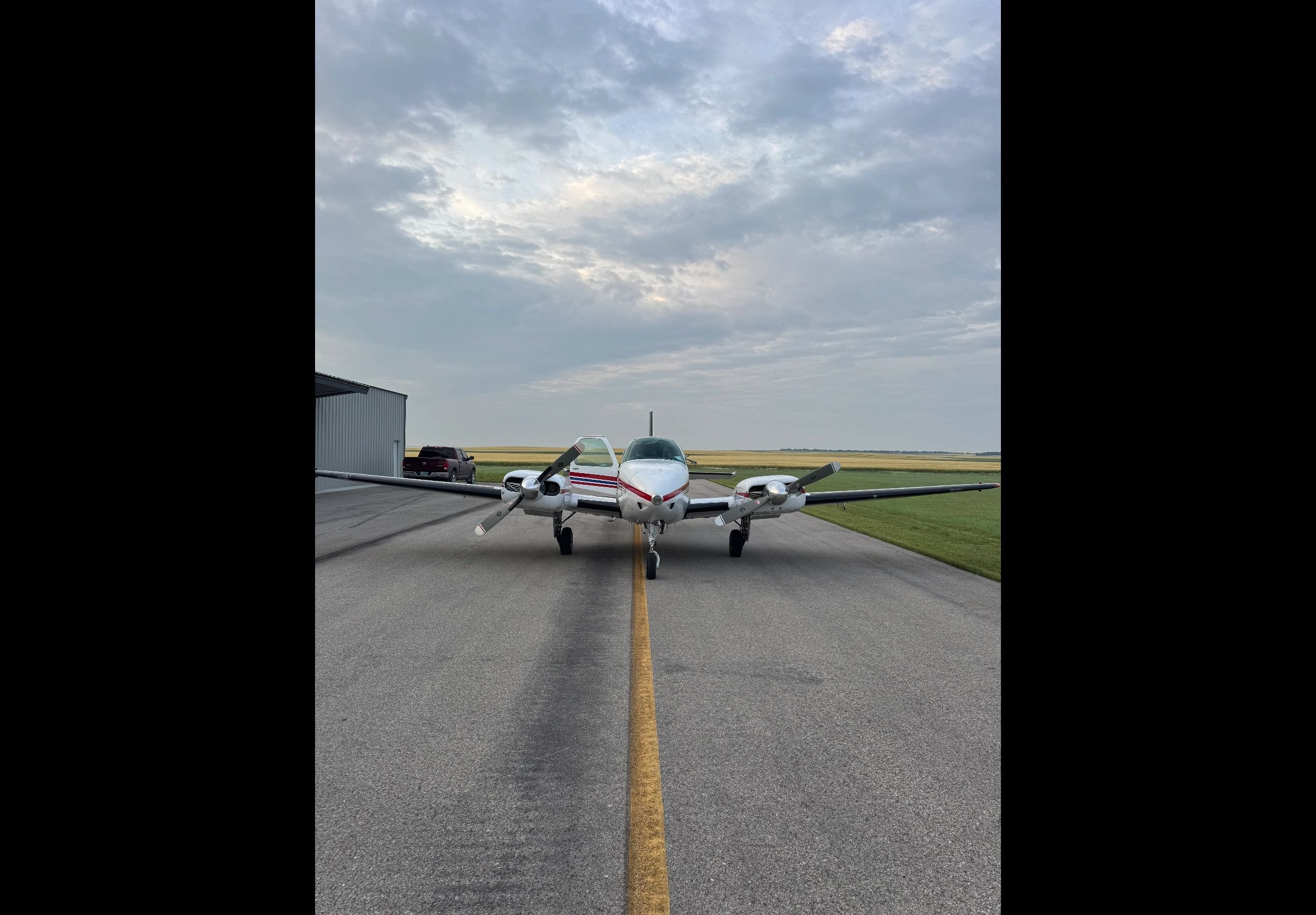 Beechcraft Baron at Hangar One